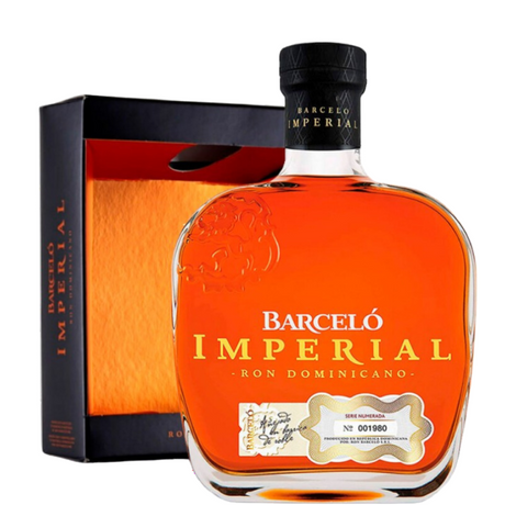 Butelka Rumu Barcelo Imperial Rum Dominikański z etui