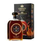Butelka Barndy Lepanto 12 lat z etui