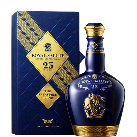 Butelka CHIVAS ROYAL SALUTE 25 lat The Treasured Blended