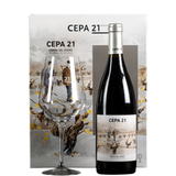 Butelka Cepa 21 w etui ze szkłem