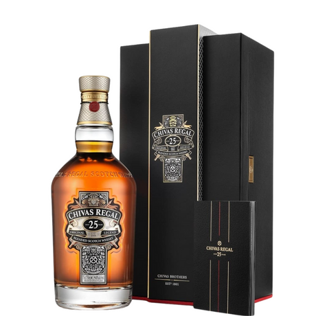 Butelka Chivas Regal 25 lat z etui
