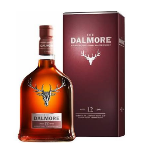 Butelka Dalmore 12 lat z etui
