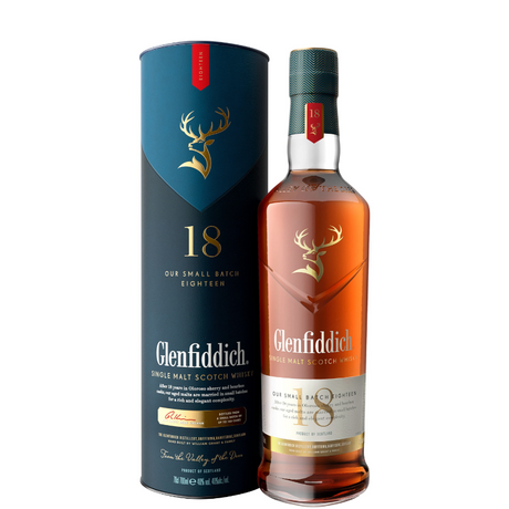 Butelka Glenfiddich 18 Years z etui