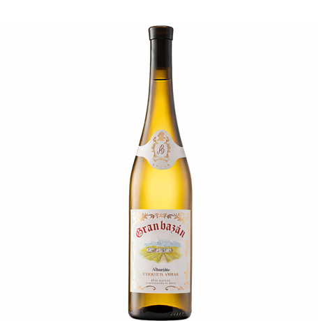 Bottle of Granbazan amber label