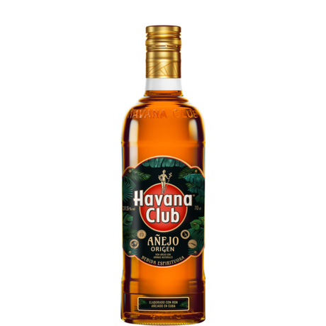 Bottle of Havana Club Añejo Origin