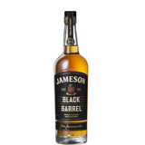 Butelka z czarną beczką Jameson