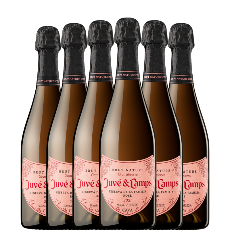 6 butelek JUVE & CAMPS Family Reserve ROSÉ
