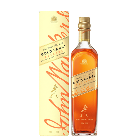 Butelka Johnnie Walker Gold Label z etui