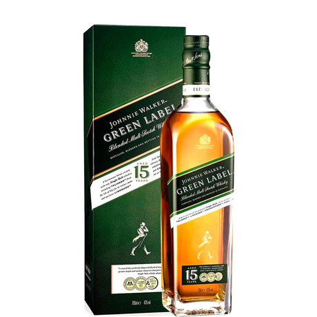 Butelka Johnnie Walker Green Label z etui