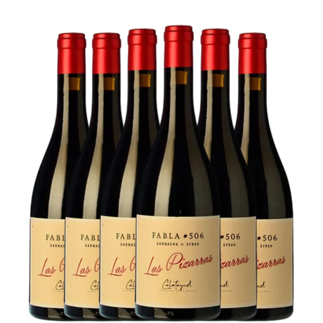 6 butelek wina Las Pizarras Fabla Garnacha z Calatayud
