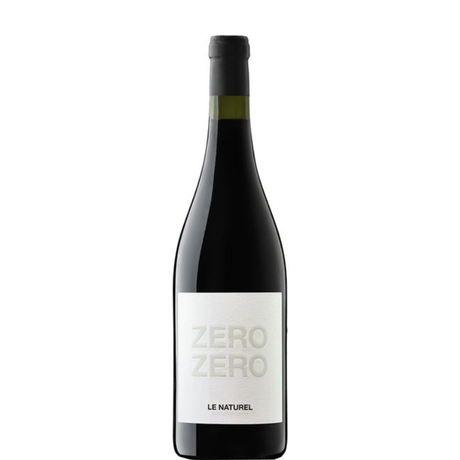 Le Naturel zero zero butelka na czerwone wino bezalkoholowe