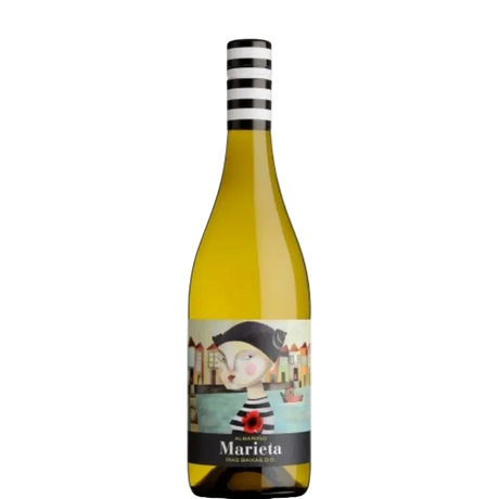 Marieta Albariño wine bottle