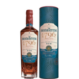 Butelka na rum Santa Teresa 1796 z etui