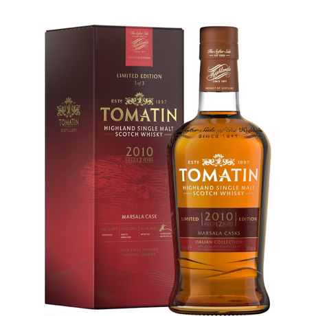 TOMATIN 12 lat beczki MARSALA 1 z 3 Kolekcja Włoska 2010