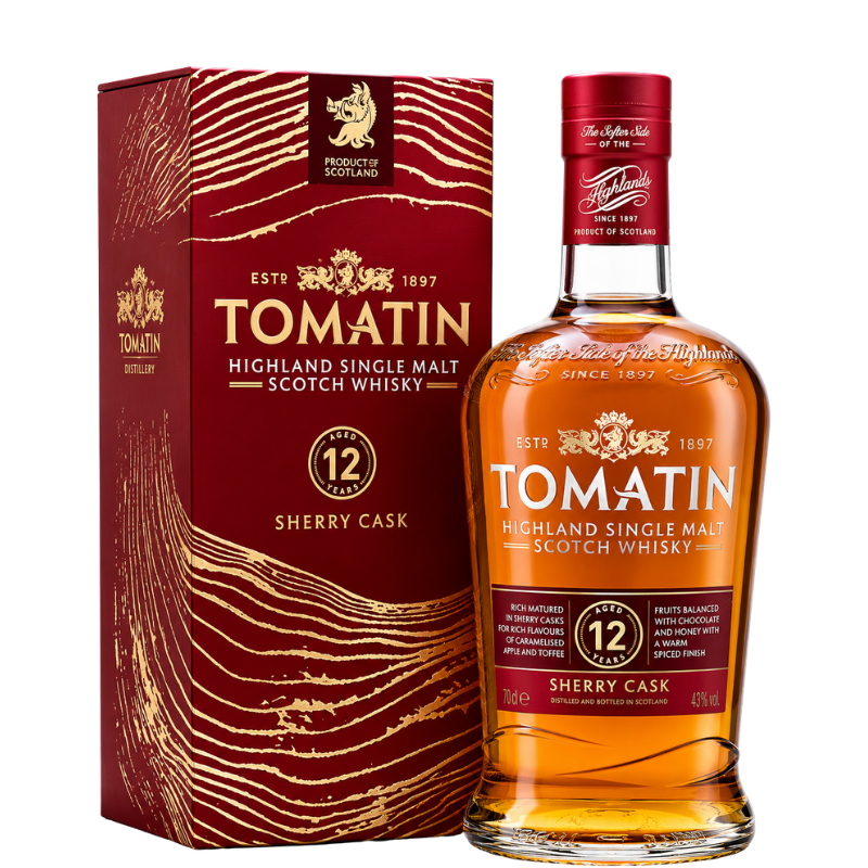 TOMATIN 12 Años Sherry Cask