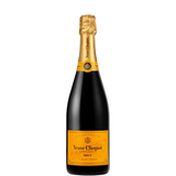 Butelka Veuve Clicquot Yellos z etykietą