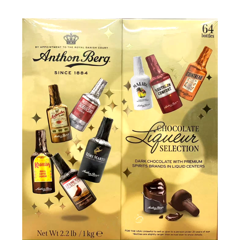 ANTHON BERG Liquor-filled chocolate