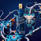 JOHNNIE WALKER NIEBIESKA ETYKIETA ROK DREWNIANEGO SMOKA