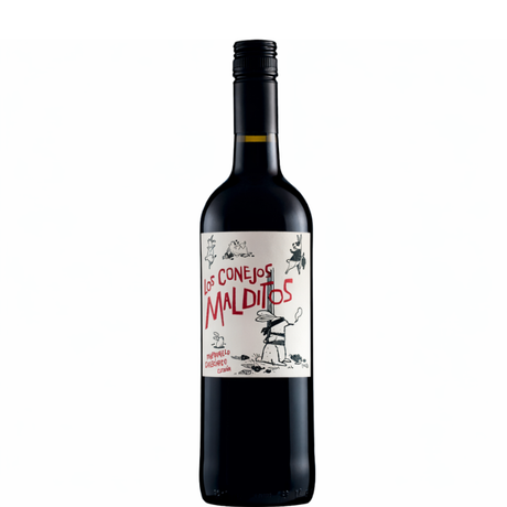 Butelka Los Conejos Malditos Tempranillo 2025